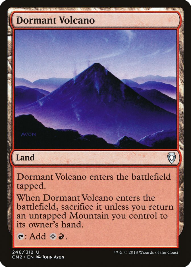 Dormant Volcano [Commander Anthology Volume II] | The CG Realm