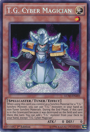 T.G. Cyber Magician [LC5D-EN205] Secret Rare | The CG Realm