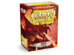 Dragon Shield Classic Sleeve - Red ‘Titanius’ 100ct | The CG Realm