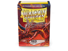 Dragon Shield Matte Sleeve - Red ‘Moltanis’ 100ct | The CG Realm