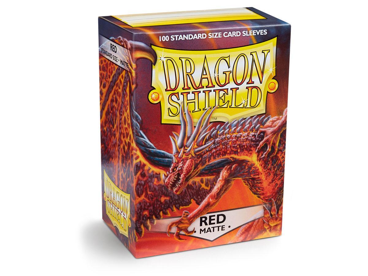 Dragon Shield Matte Sleeve - Red ‘Moltanis’ 100ct | The CG Realm