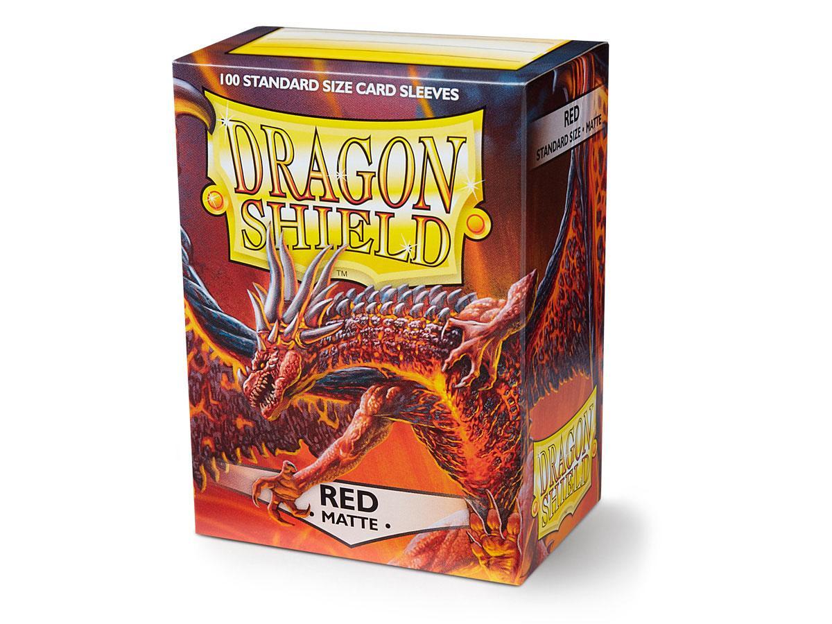 Dragon Shield Matte Sleeve - Red ‘Moltanis’ 100ct | The CG Realm