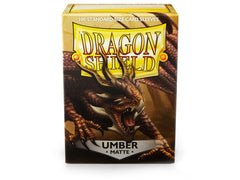 Dragon Shield Matte Sleeve - Umber ‘Teranha’ 100ct | The CG Realm