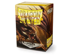 Dragon Shield Matte Sleeve - Umber ‘Teranha’ 100ct | The CG Realm