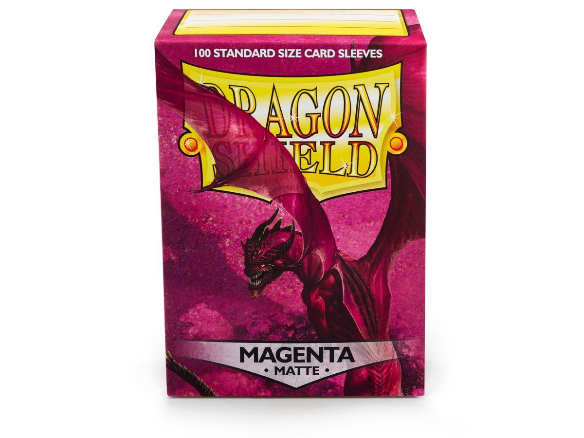 Dragon Shield Matte Sleeve - Magenta ‘Fuchsin’ 100ct | The CG Realm