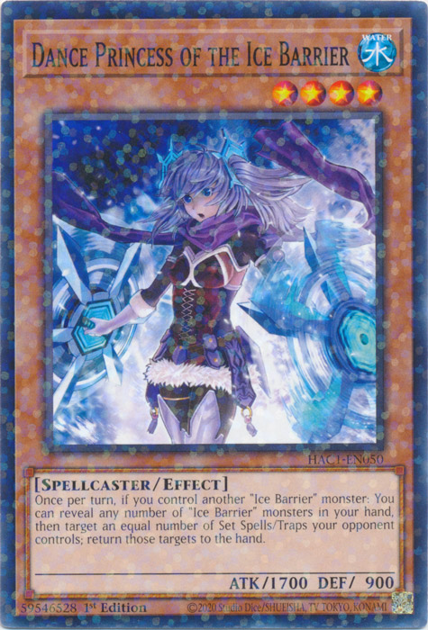 Dance Princess of the Ice Barrier (Duel Terminal) [HAC1-EN050] Common | The CG Realm