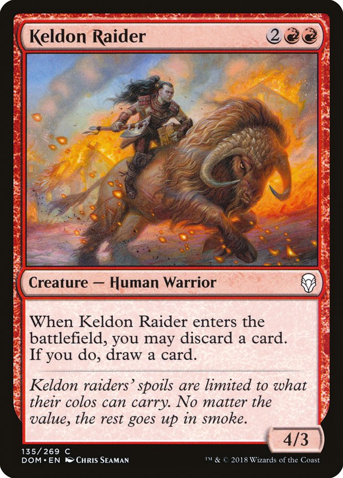 Keldon Raider [Dominaria] | The CG Realm