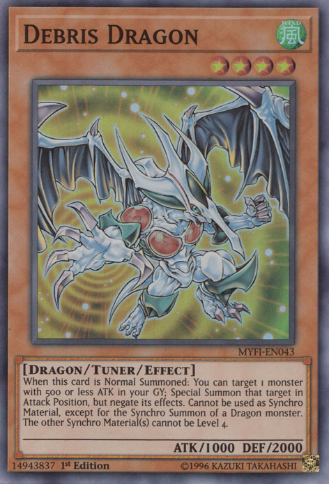 Debris Dragon [MYFI-EN043] Super Rare | The CG Realm