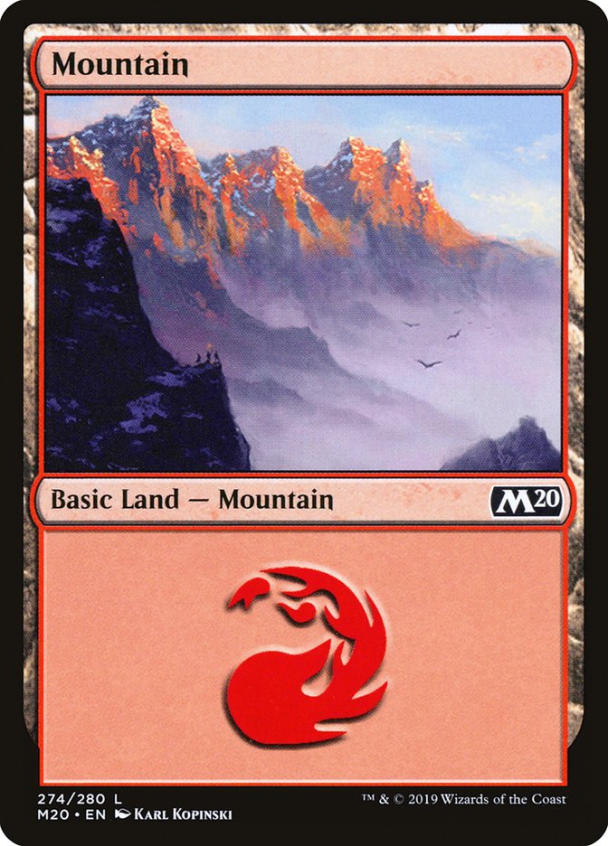 Mountain (274) [Core Set 2020] | The CG Realm