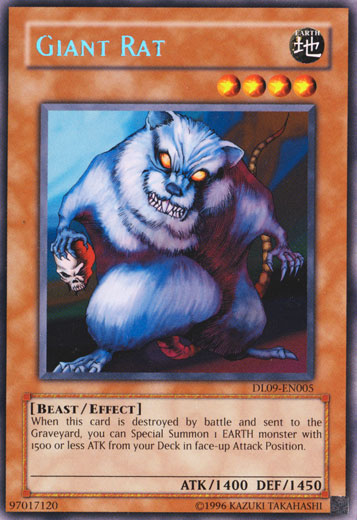 Giant Rat (Blue) [DL09-EN005] Rare | The CG Realm