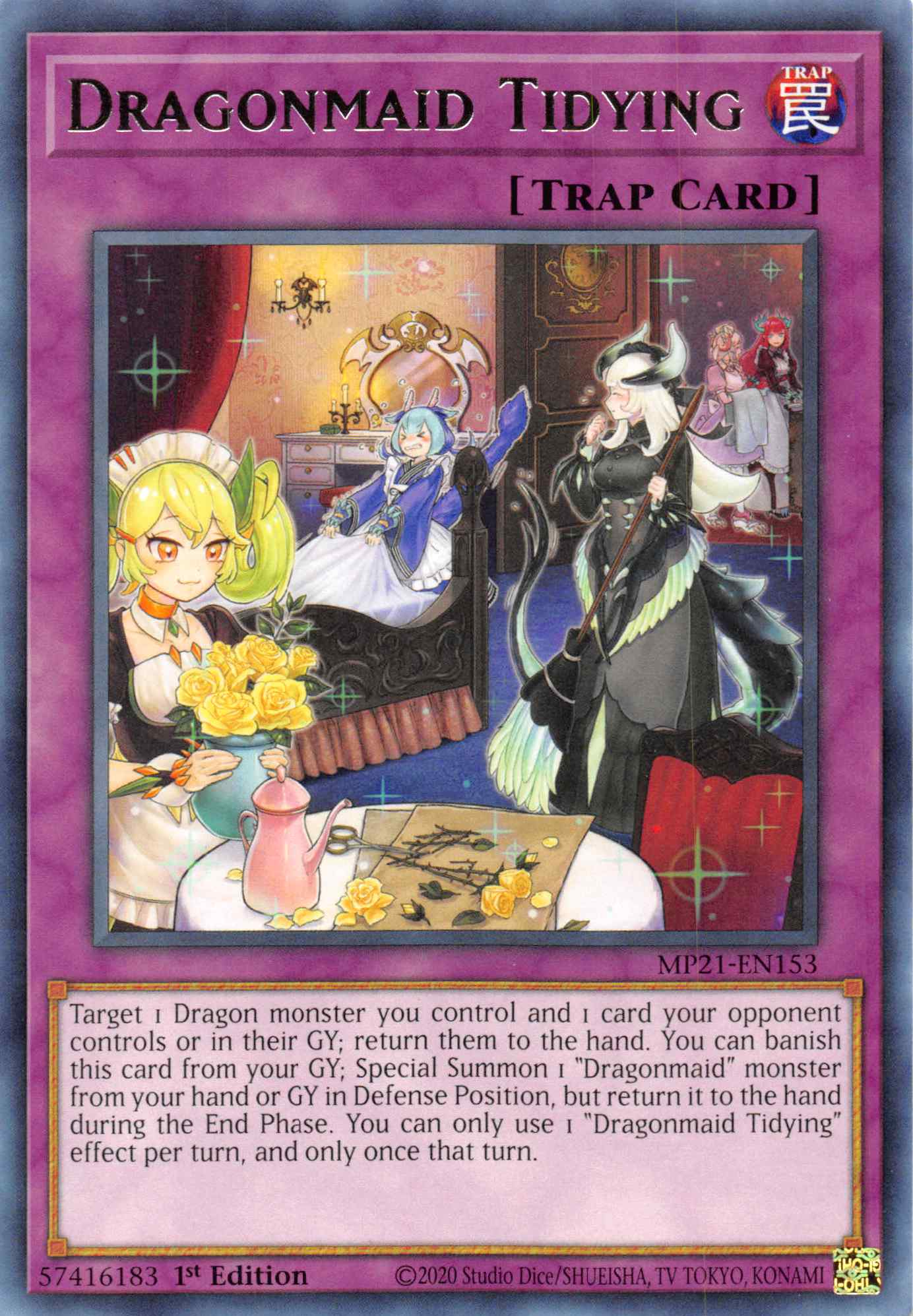 Dragonmaid Tidying [MP21-EN153] Rare | The CG Realm