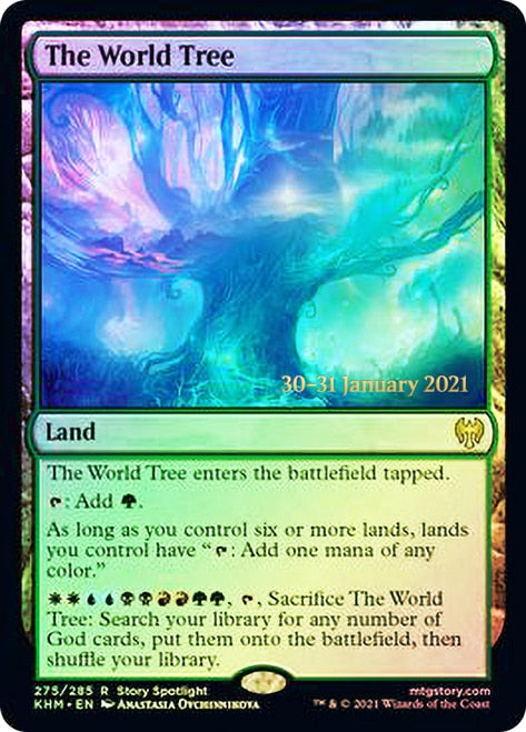 The World Tree [Kaldheim Prerelease Promos] | The CG Realm