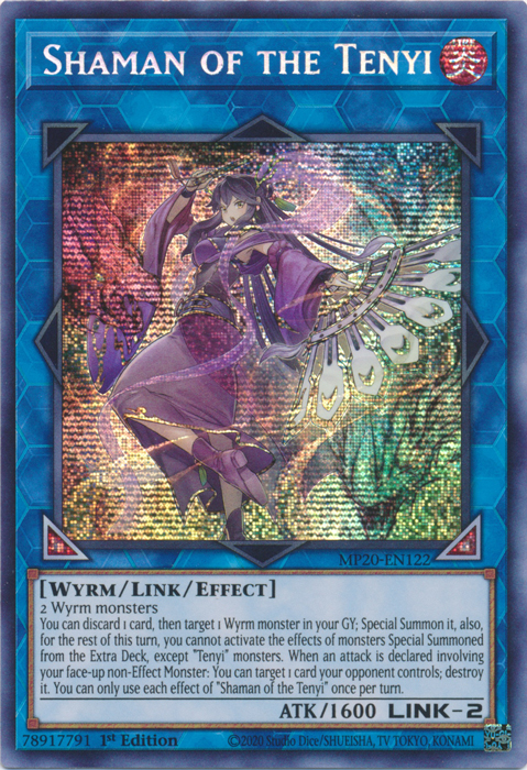 Shaman of the Tenyi [MP20-EN122] Prismatic Secret Rare | The CG Realm