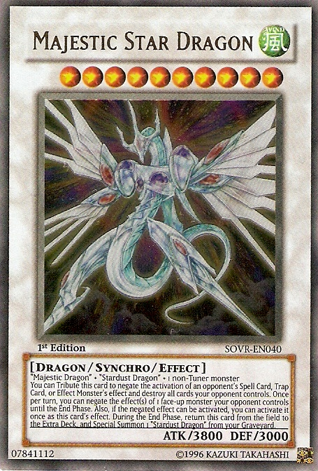 Majestic Star Dragon [SOVR-EN040] Ultra Rare | The CG Realm