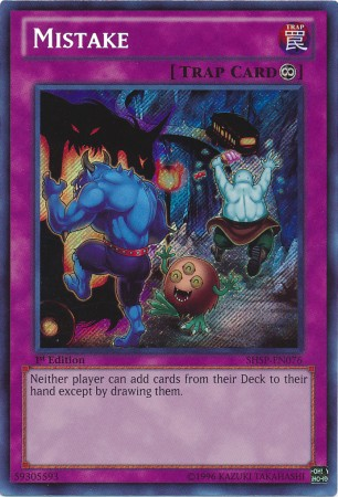 Mistake [SHSP-EN076] Secret Rare | The CG Realm