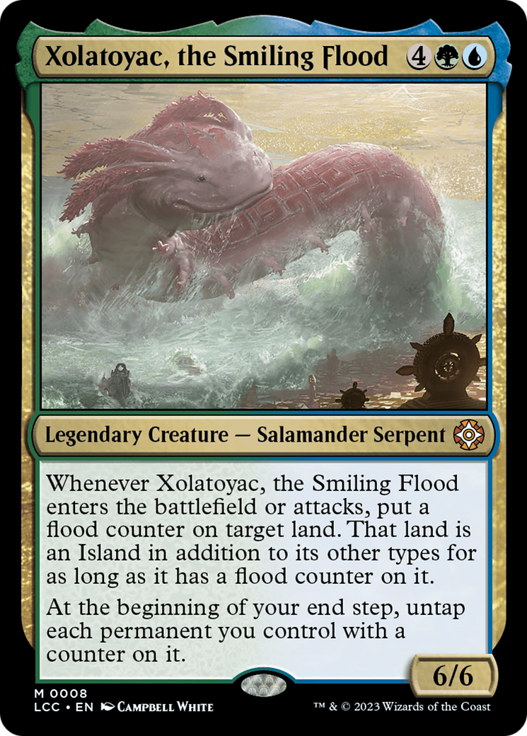 Xolatoyac, the Smiling Flood [The Lost Caverns of Ixalan Commander] | The CG Realm