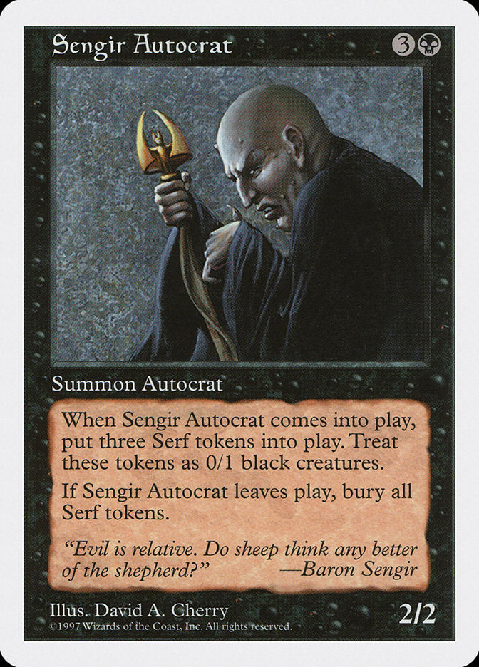 Sengir Autocrat [Fifth Edition] | The CG Realm