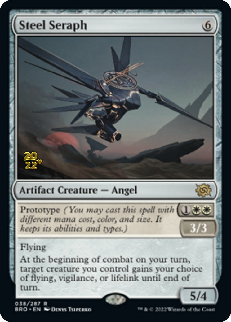 Steel Seraph [The Brothers' War Prerelease Promos] | The CG Realm