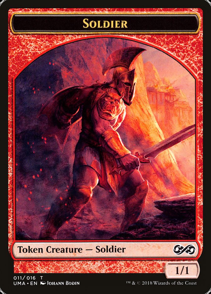 Soldier Token [Ultimate Masters Tokens] | The CG Realm