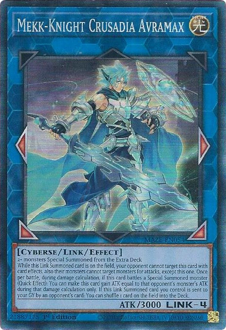 Mekk-Knight Crusadia Avramax [MAZE-EN054] Collector's Rare | The CG Realm