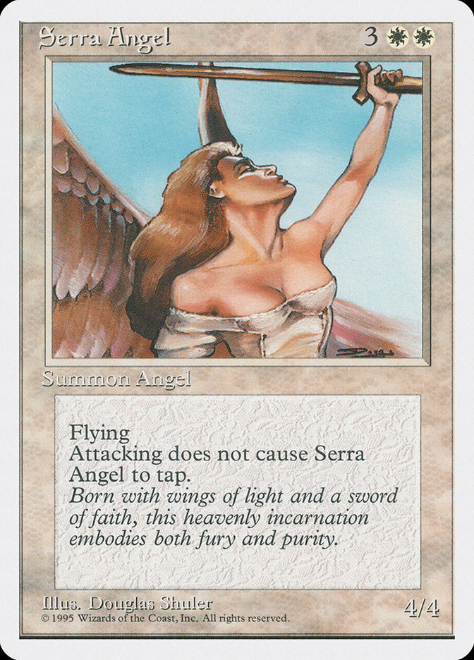 Serra Angel [Fourth Edition] | The CG Realm