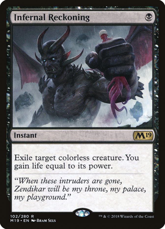 Infernal Reckoning [Core Set 2019] | The CG Realm