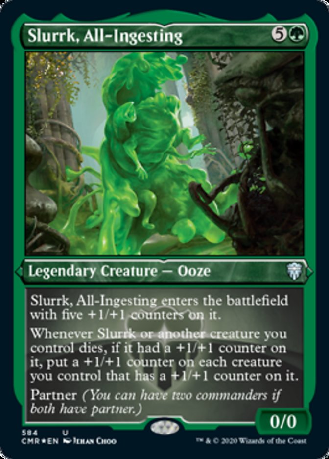 Slurrk, All-Ingesting (Etched) [Commander Legends] | The CG Realm