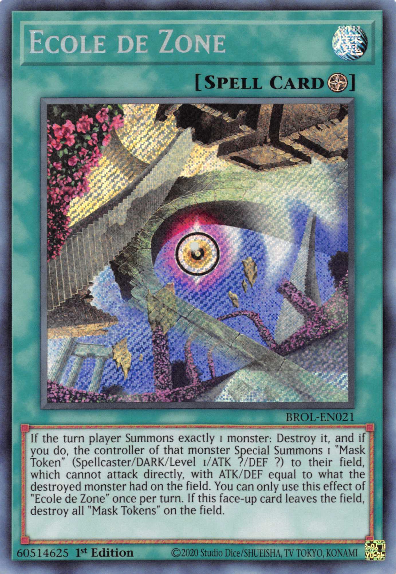 Ecole de Zone [BROL-EN021] Secret Rare | The CG Realm