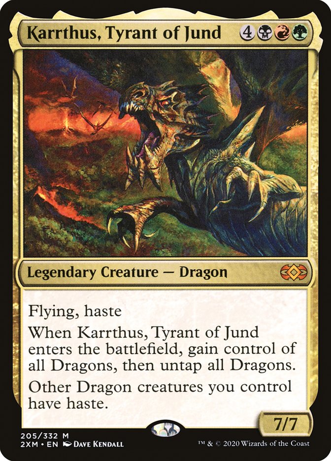 Karrthus, Tyrant of Jund [Double Masters] | The CG Realm