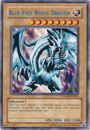 Blue-Eyes White Dragon (Silver) [DL09-EN001] Rare | The CG Realm