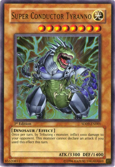 Super Conductor Tyranno [SD09-EN001] Ultra Rare | The CG Realm