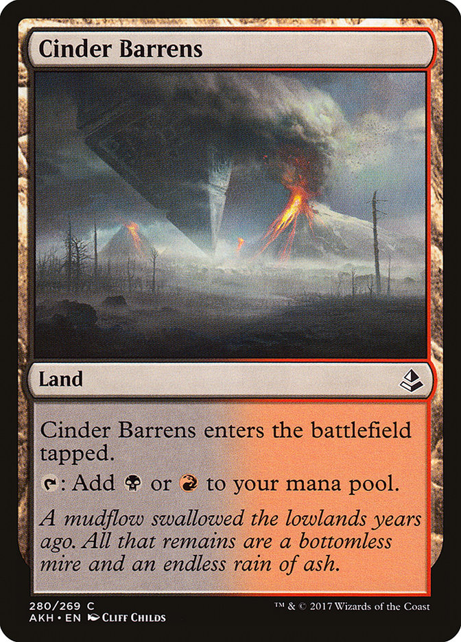 Cinder Barrens [Amonkhet] | The CG Realm