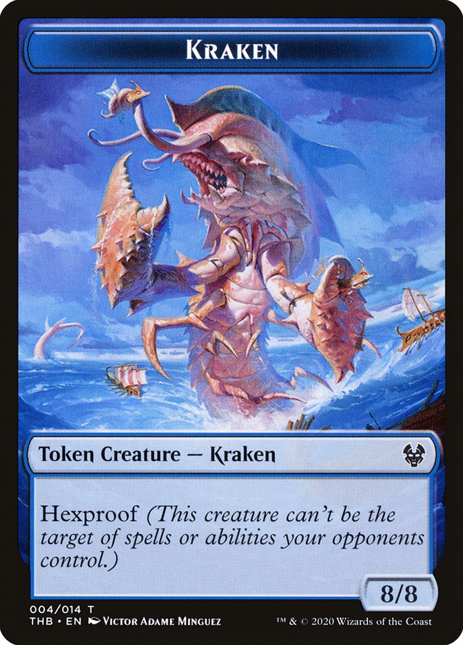 Kraken Token [Theros Beyond Death Tokens] | The CG Realm