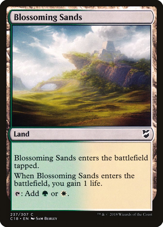 Blossoming Sands [Commander 2018] | The CG Realm