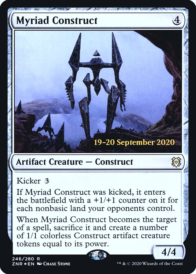 Myriad Construct [Zendikar Rising Prerelease Promos] | The CG Realm