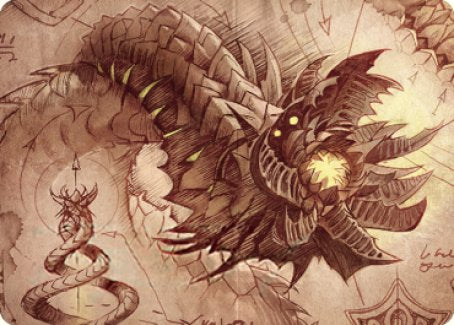 Wurmcoil Engine Art Card [The Brothers' War Art Series] | The CG Realm