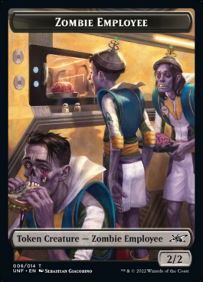 Zombie Employee Token [Unfinity Tokens] | The CG Realm