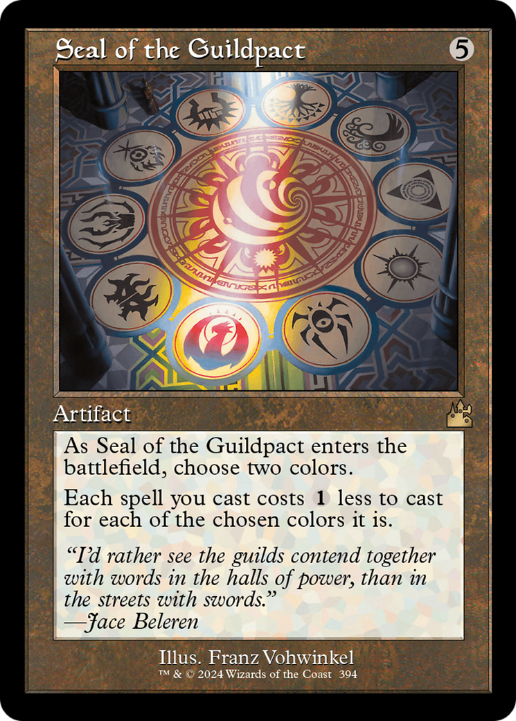 Seal of the Guildpact (Retro Frame) [Ravnica Remastered] | The CG Realm