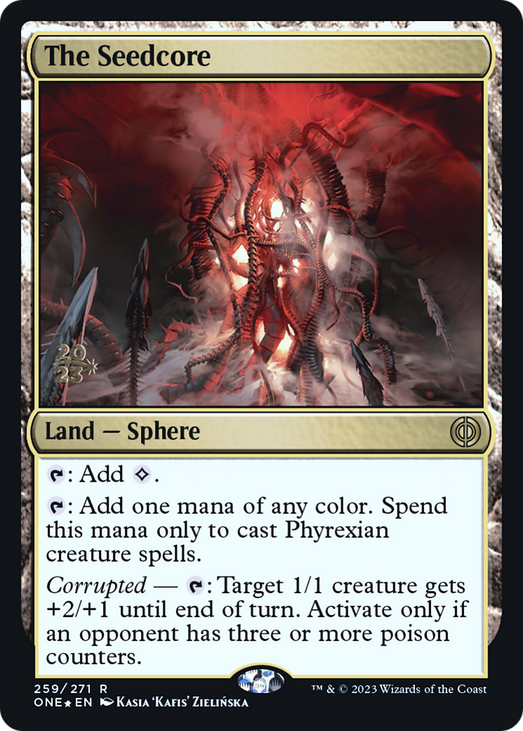 The Seedcore [Phyrexia: All Will Be One Prerelease Promos] | The CG Realm