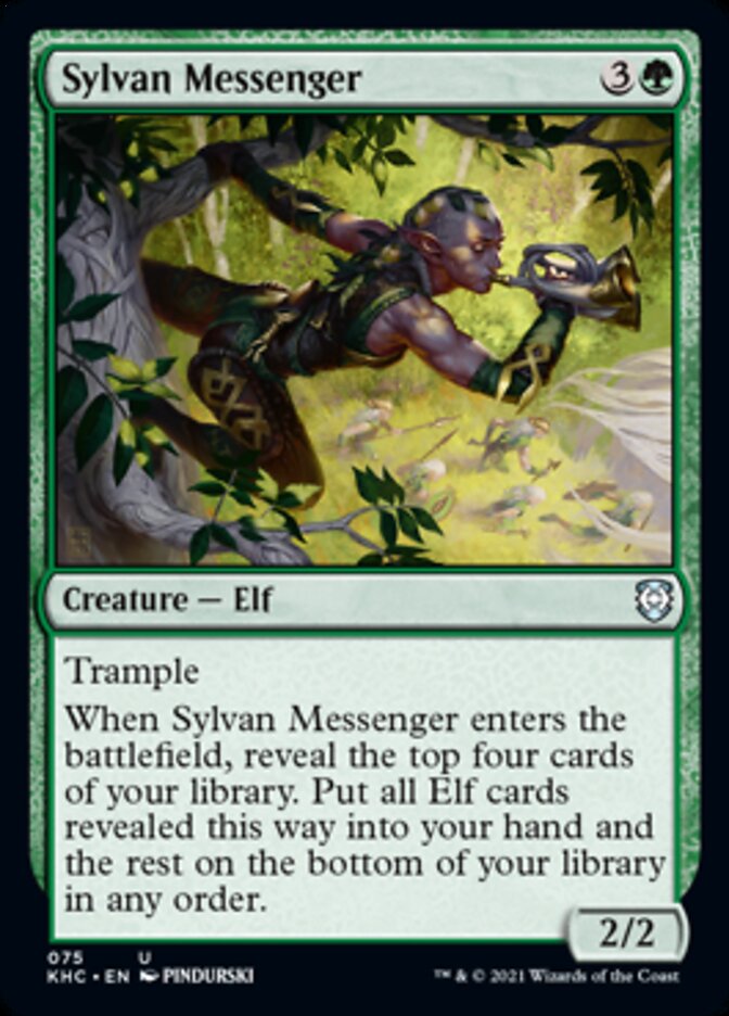 Sylvan Messenger [Kaldheim Commander] | The CG Realm