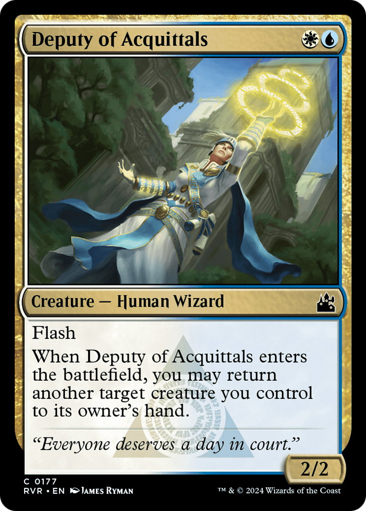 Deputy of Acquittals [Ravnica Remastered] | The CG Realm