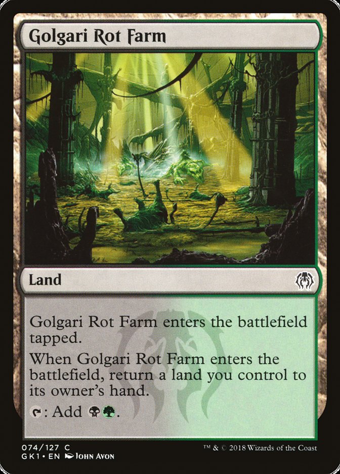 Golgari Rot Farm [Guilds of Ravnica Guild Kit] | The CG Realm