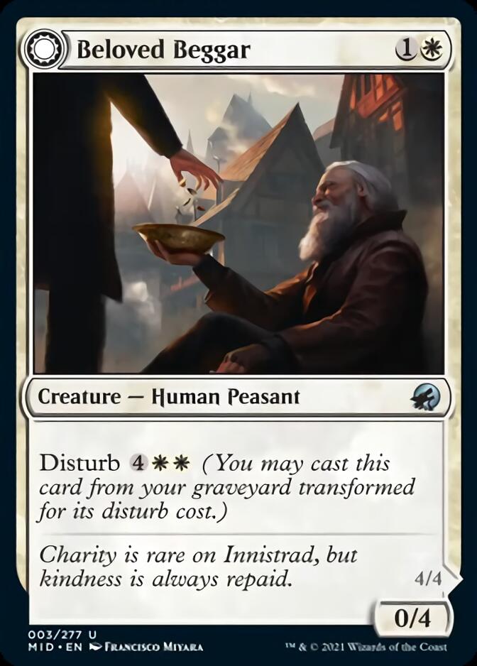 Beloved Beggar // Generous Soul [Innistrad: Midnight Hunt] | The CG Realm