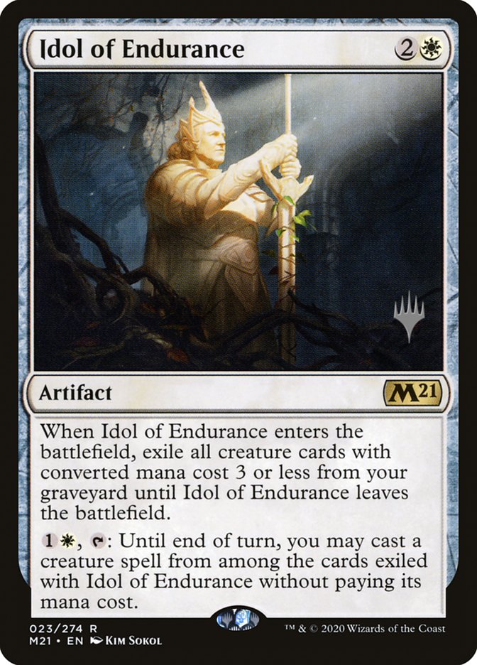 Idol of Endurance (Promo Pack) [Core Set 2021 Promos] | The CG Realm