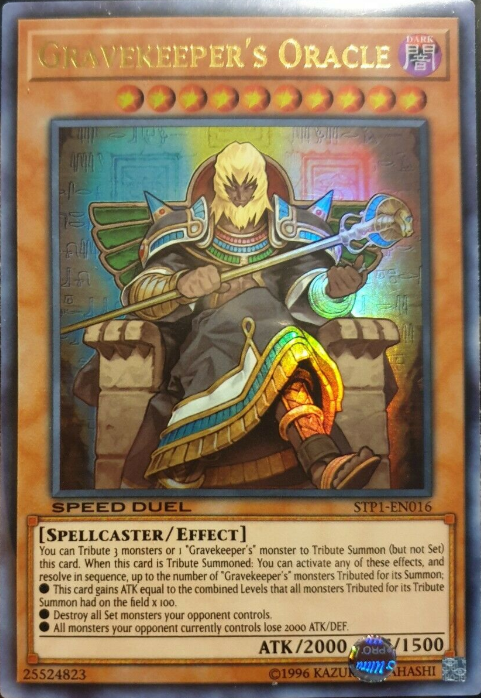 Gravekeeper's Oracle [STP1-EN016] Ultra Rare | The CG Realm