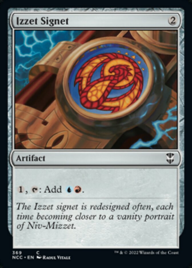 Izzet Signet [Streets of New Capenna Commander] | The CG Realm