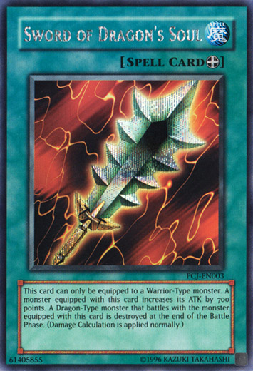 Sword of Dragon's Soul [PCJ-EN003] Prismatic Secret Rare | The CG Realm