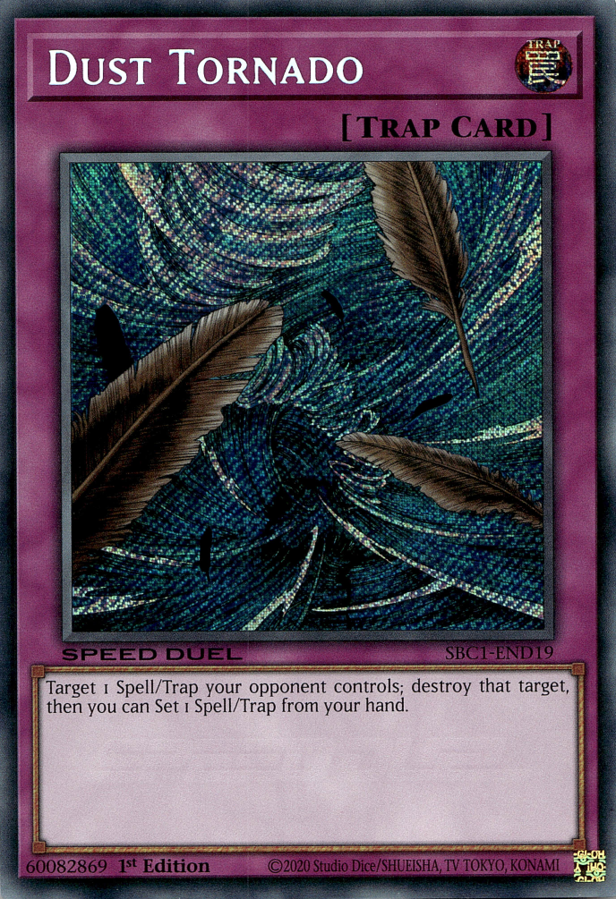 Dust Tornado [SBC1-END19] Secret Rare | The CG Realm