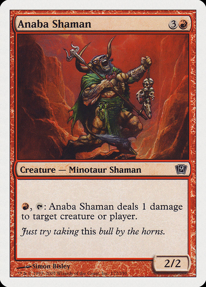 Anaba Shaman [Ninth Edition] | The CG Realm