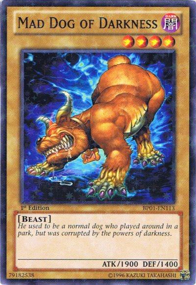 Mad Dog of Darkness [BP01-EN113] Starfoil Rare | The CG Realm